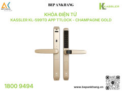 Khóa điện tử Kassler KL-599TD App TTlock - Champagne Gold